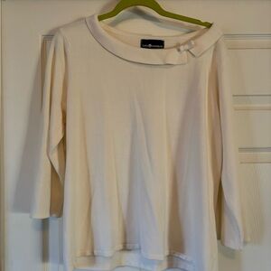Sag Harbor Cream Women's Blouse